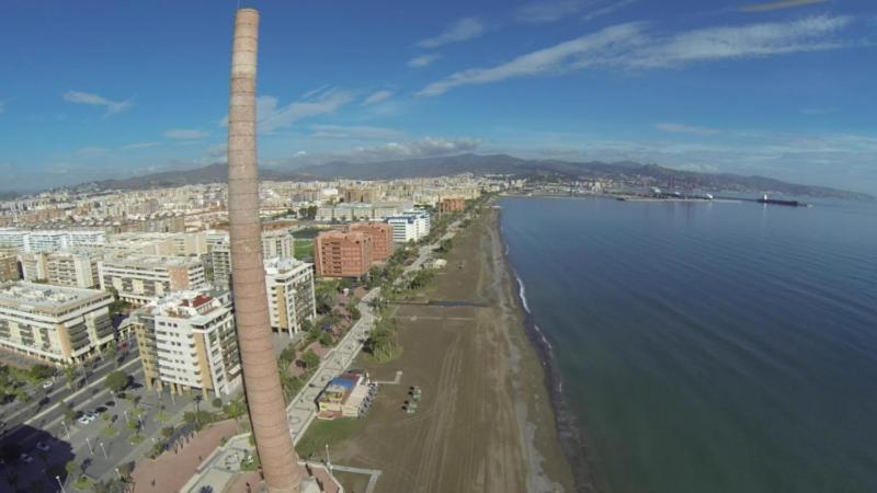 Apartamento Huelin, A 5 Minutos A Pie De La Playa Малага Экстерьер фото